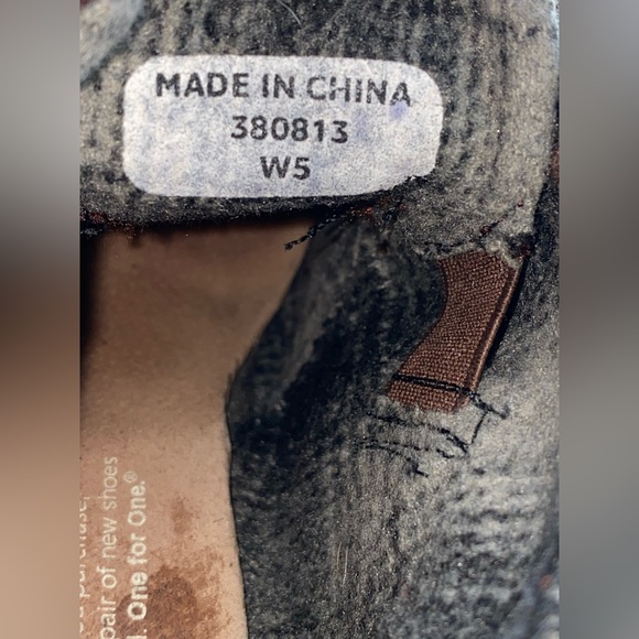 Toms Brown Wedge Booties Size W 5 - Picture 10 of 15